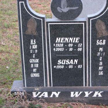 WYK H.S., van 1928-2003 &amp; S.G.B. 1950-
