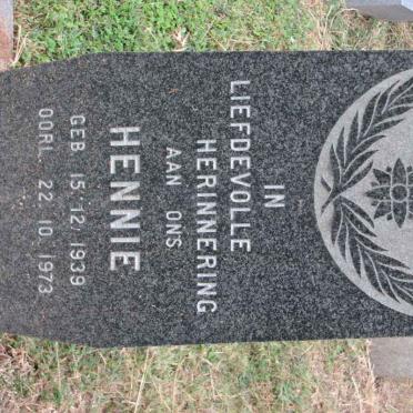 ? Hennie 1939-1973