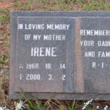 ? Irene 1960-2000
