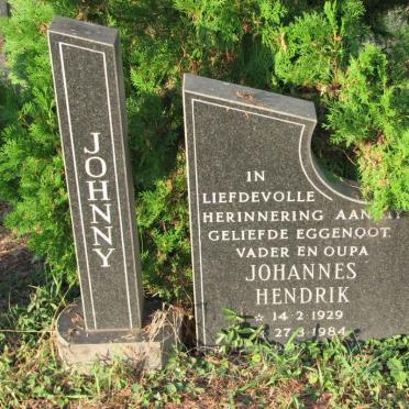 ? Johannes Hendrik 1929-1984