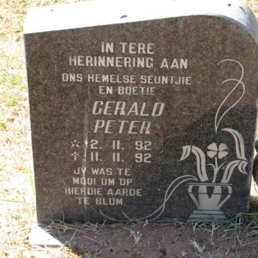 ? Gerald Peter 1992-1992