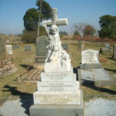 ERASMUS Theunis Christiaan 1921-1921 :: ERASMUS Theunis Christiaan 1922-1925