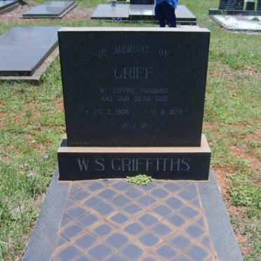 GRIFFITHS W.S. 1908-1979
