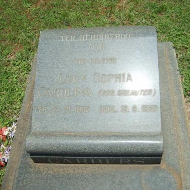 GARBERS Andris Wilhelm Friedrich 1896-1963 &amp; Lucy Sophia Carolina WOLHUTER 1902-?