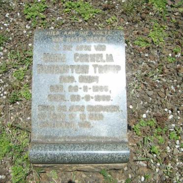 TROMP Maria Cornelia Bodenstein nee KEMP 1905-1956
