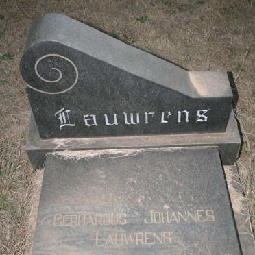 LAUWRENS Gerhardus Johannes 1937-1968