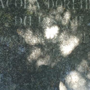 PISANIE Jacoba Dorethea, du voorheen POTGIETER 1896-1972