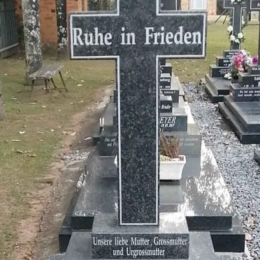 KEHRHAHN F.H. Eleonore nee LILGE 1932-2014