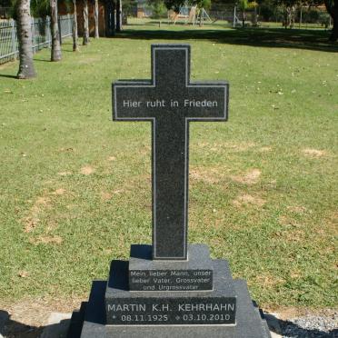 KEHRHAHN Martin K.H. 1925-2010
