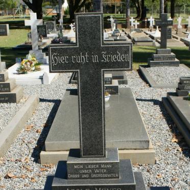 MEYER Adolf 1887-1975