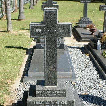 MEYER Louis M.D. nee MEISEGEIER 1921-2005