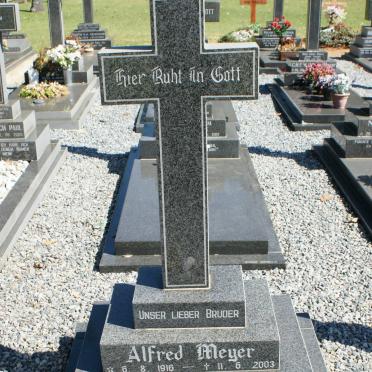 MEYER Alfred 1916-2003