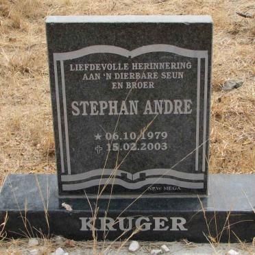 KRUGER Stephan Andre 1979-2003