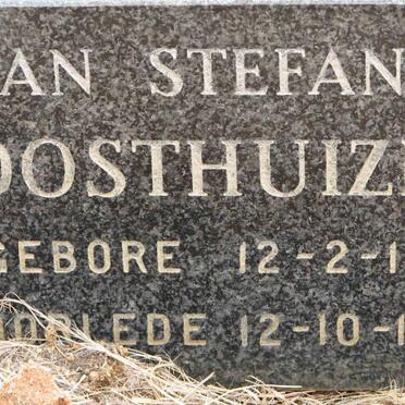 OOSTHUIZEN Jan Stefanus 1920-1985
