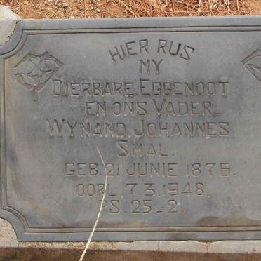 SMAL Wynand Johannes 1875-1948