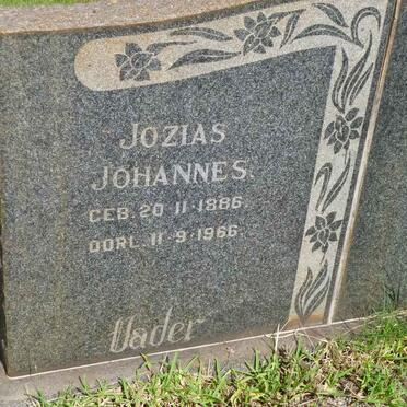 BOTHA Jozias Johannes 1886-1966 