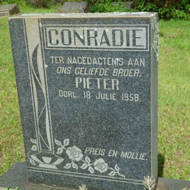 CONRADIE Pieter -1958