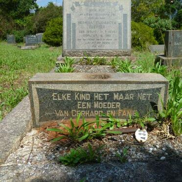 COETZER Hermina Elizabeth nee KOCH 1930-1961