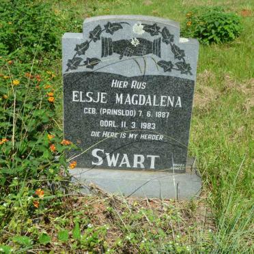SWART Elsje Magdalena nee PRINSLOO 1887-1983