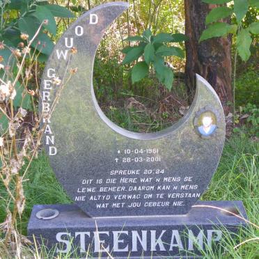 STEENKAMP Douw Gerbrand 1961-2001