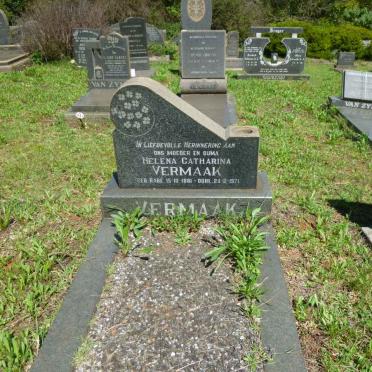 VERMAAK Helena Catharina nee RABE 1881-1971