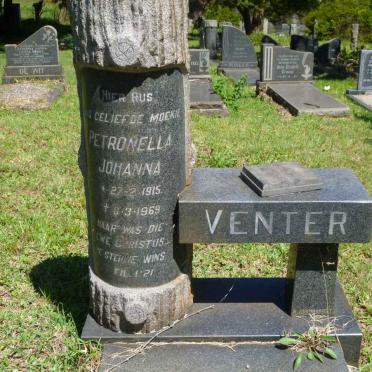 VENTER Petronella Johanna 1915-1969