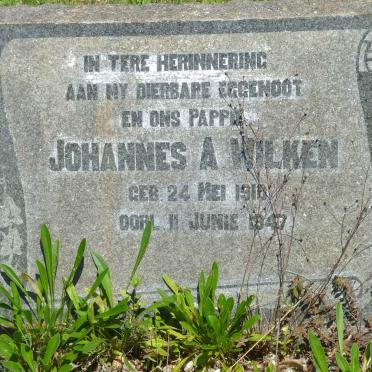 WILKEN Johannes A. 1910-1937
