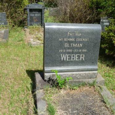 WEBER Oltman 1890-1961