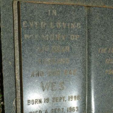 ? Wes 1908-1963