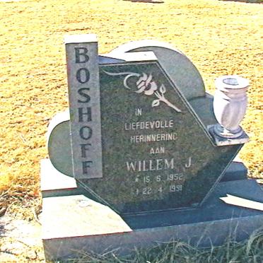 BOSHOFF Willem J. 1952-1991