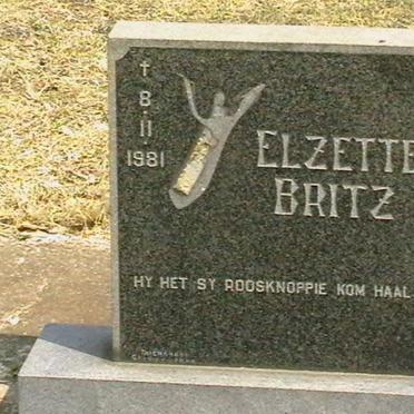 BRITZ Elzette 1981-1981