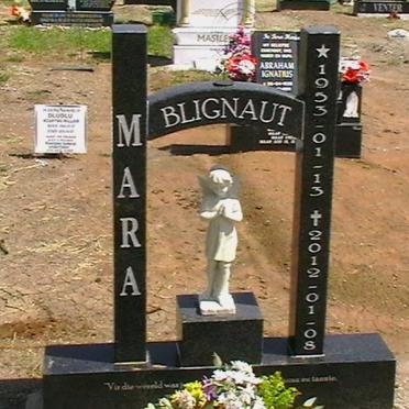 BLIGNAUT Mara 1953-2012