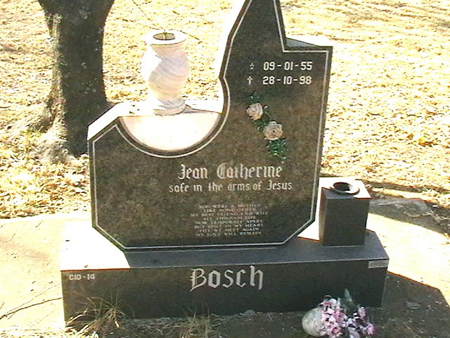 BOSCH Jean Catherine 1955-1998