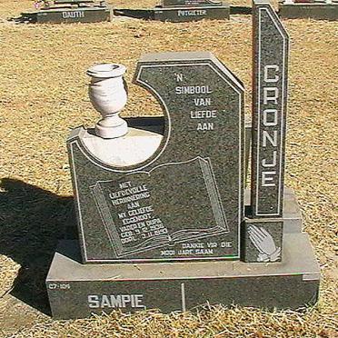 CRONJE Sampie 1936-1993