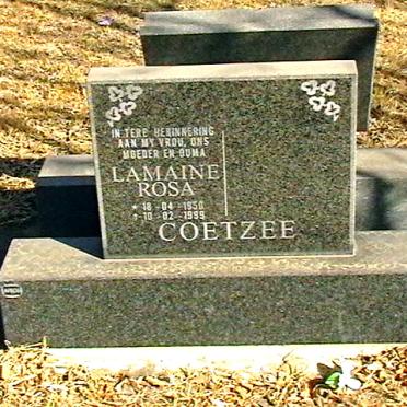 COETZEE La-Maine Rosa 1950-1999