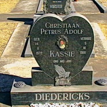 DIEDERICKS Christiaan Petrus Adolf 1972-1988