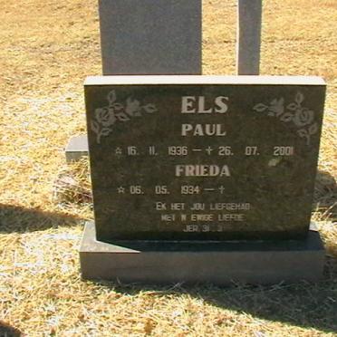 ELS Paul 1936-2001 &amp; Frieda 1934-