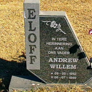 ELOFF Andrew Willem 1952-1999