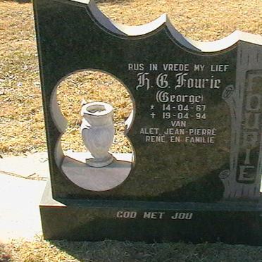 FOURIE H.G. 1967-1994