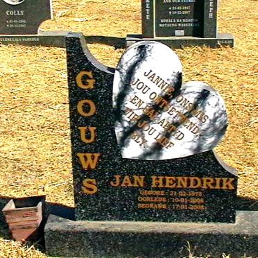 GOUWS Jan Hendrik 1978-2008