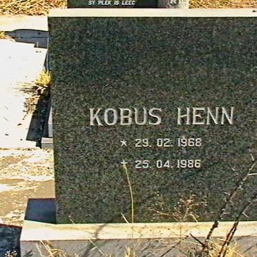 HENN Kobus 1968-1986