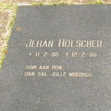 HÖLSCHER Jéhan 1986-1986