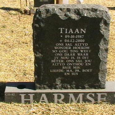 HARMSE Tiaan 1987-2000