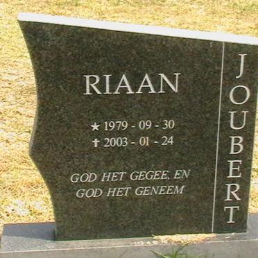 JOUBERT Riaan 1979-2003