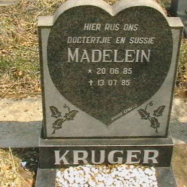 KRUGER Madelein 1985-1985