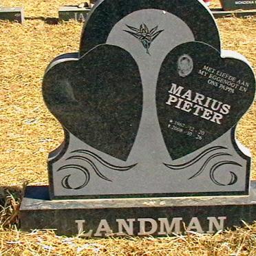 LANDMAN Marius Pieter 1967-2008