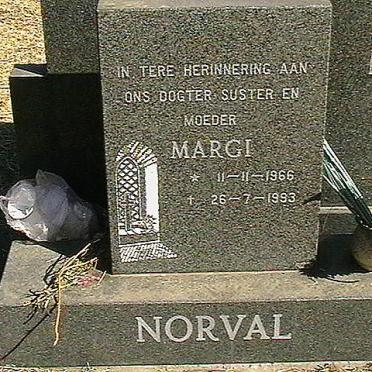 NORVAL Margi 1966-1993