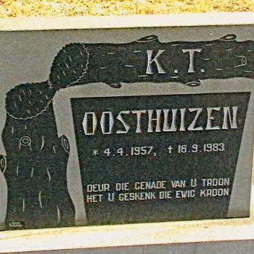 OOSTHUIZEN K.T. 1957-1983