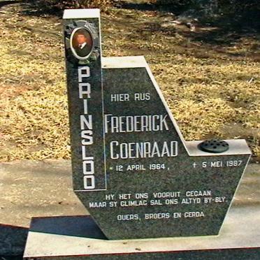 PRINSLOO Frederick Coenraad 1964-1987