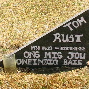 RUST Tom 1938-2003